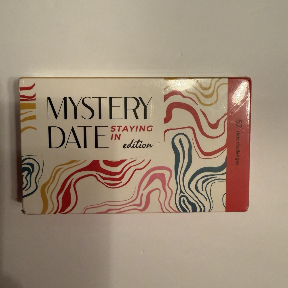 Mystery Date Staying In Edition Card Game 52 Date Challenges Ideas Starters NEW